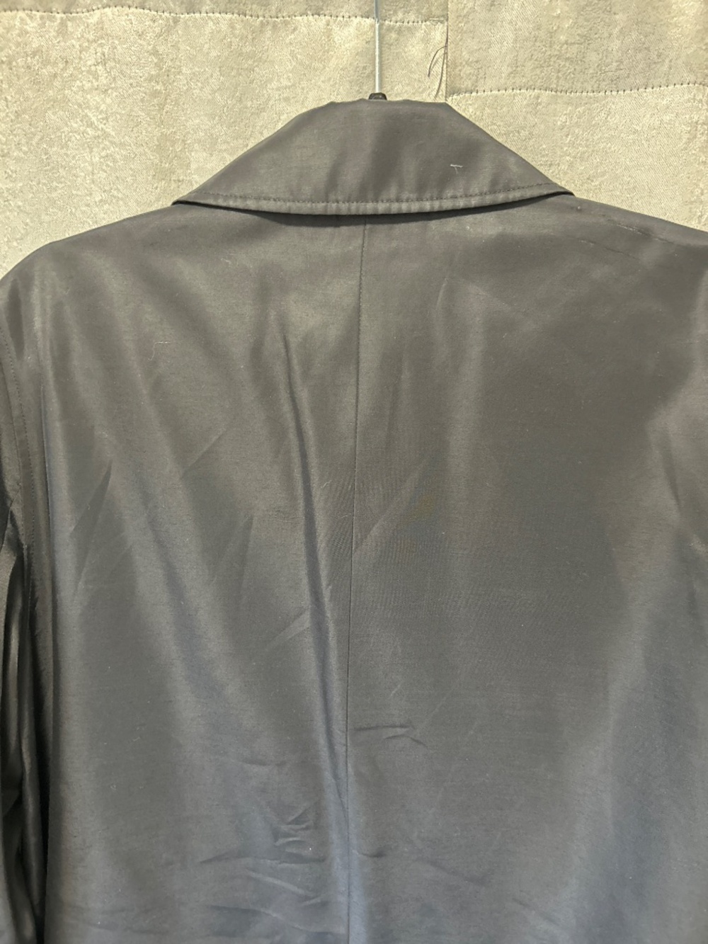 LAUREN RALPH LAUREN BLACK TRENCH COAT SIZE SMALL - Picture 13 of 16